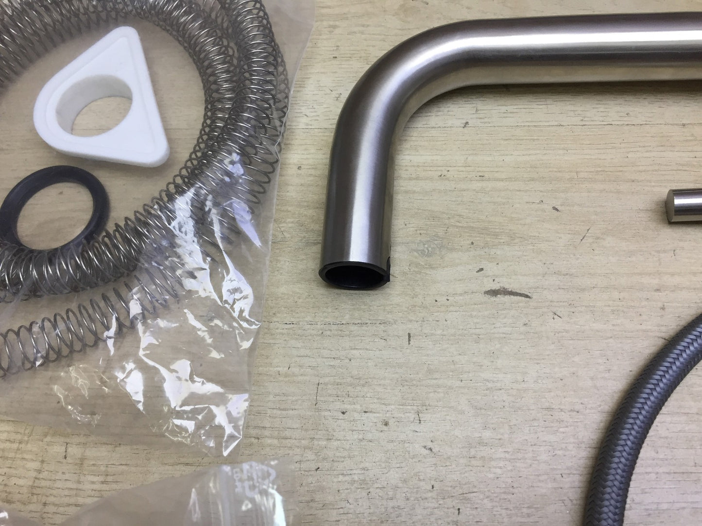 Villeroy & Boch Steel Shower kitchen faucet, high pressure, kitchen faucet, I33007