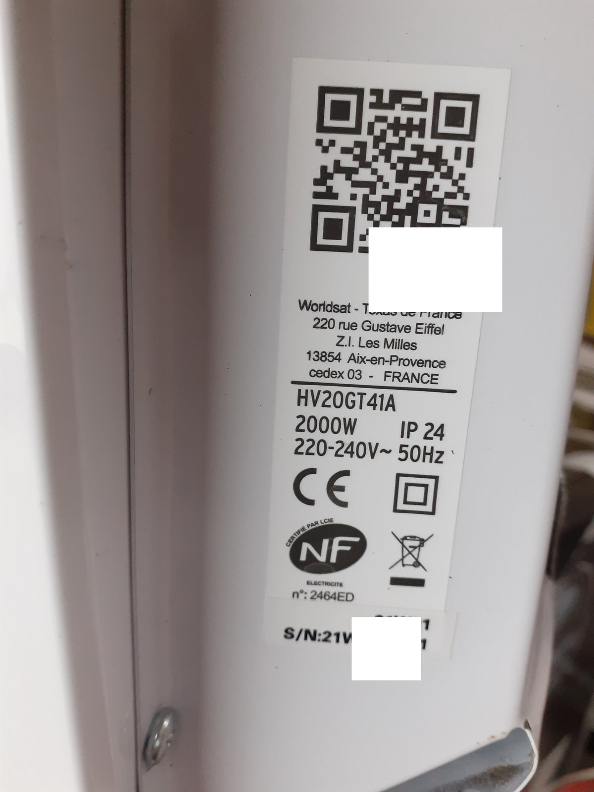 CARRERA HV20GT41A Heizkörper 2000 W, I15797