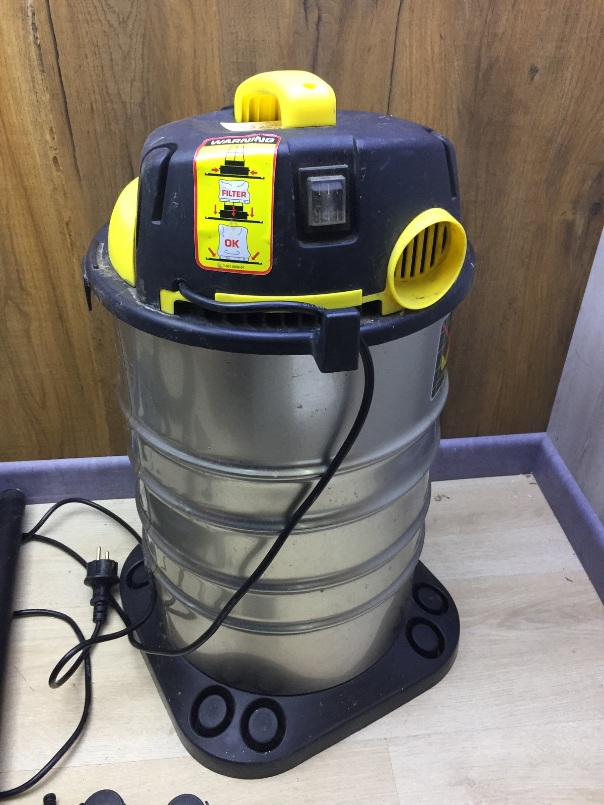 LAVOR wet and dry vacuum cleaner VAC 30 S, 30 L, I30574