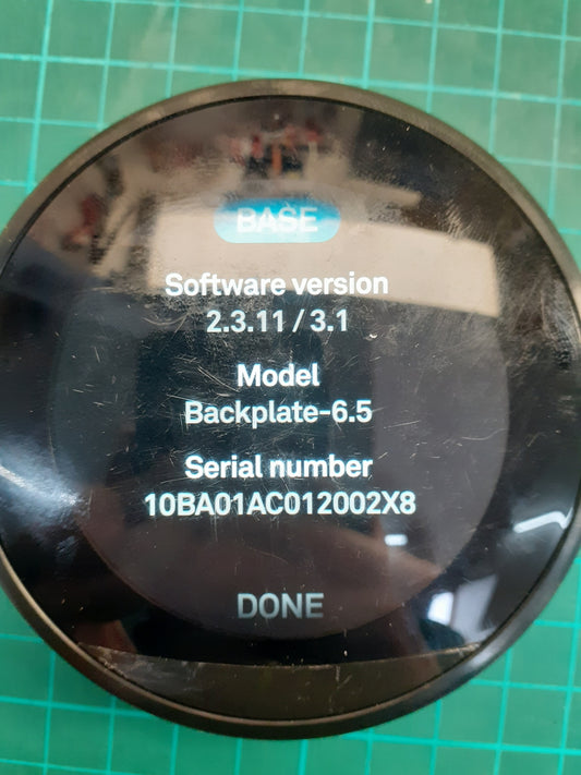 Nest Selbstlernendes Thermostat 3. Generation, schwarz, T3029EX, I04982