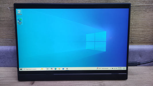 COOLHOOD Tragbarer 2K Monitor 13.3" 2560x1600 HDMI USB-C IPS 16:10 schwarz