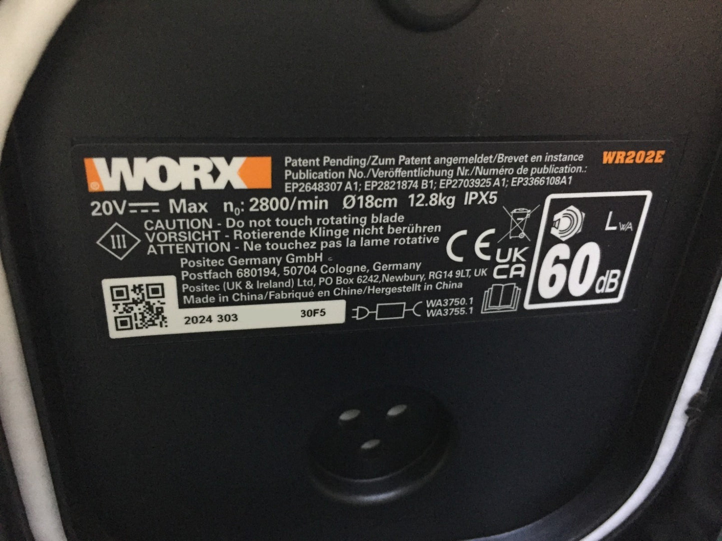 WORX Landroid Vision S250 Mähroboter WR202E für Gärten bis 250m² kabellos WLAN