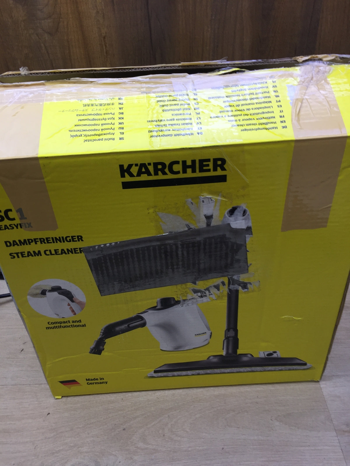 Kärcher Dampfreiniger SC 1 (1.516-401.0), Dampfdruck 3 bar, I31702