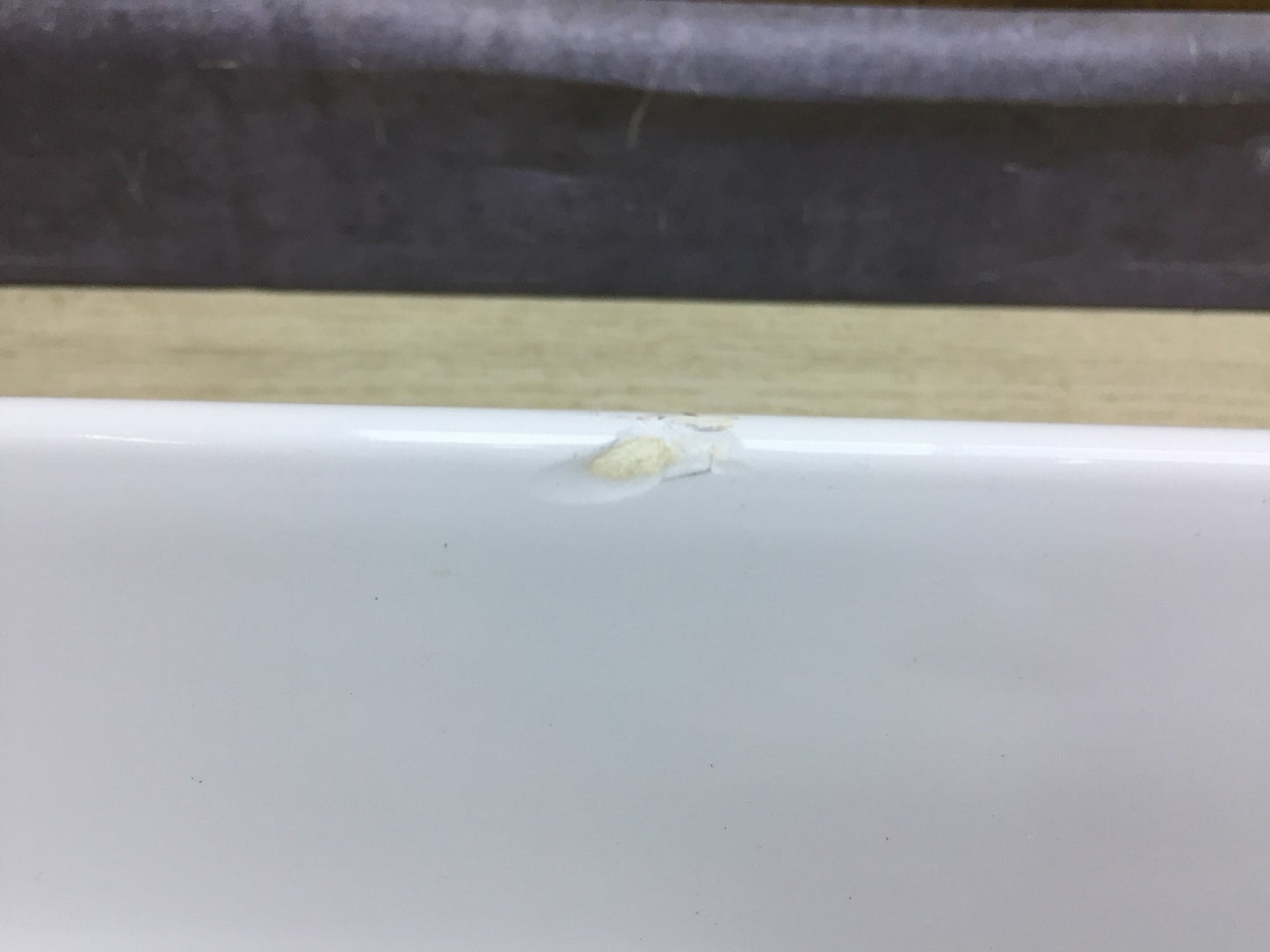 Baikal 0025.96.0.11 Aufsatzwaschbecken aus Keramik, weiß, rechteckig, I33609