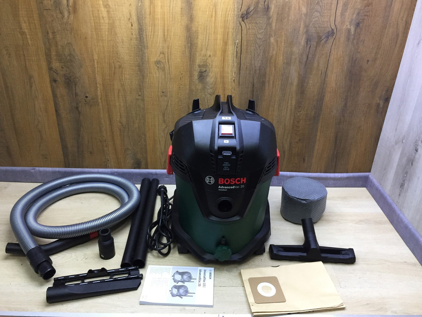 Bosch AdvancedVac 20 wet/dry vacuum cleaner 1200W 20 L, I33536