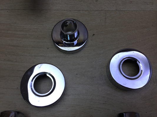 JOHO 304 Edelstahl Duschset mit Thermostat Duscharmatur Regendusche, I31757