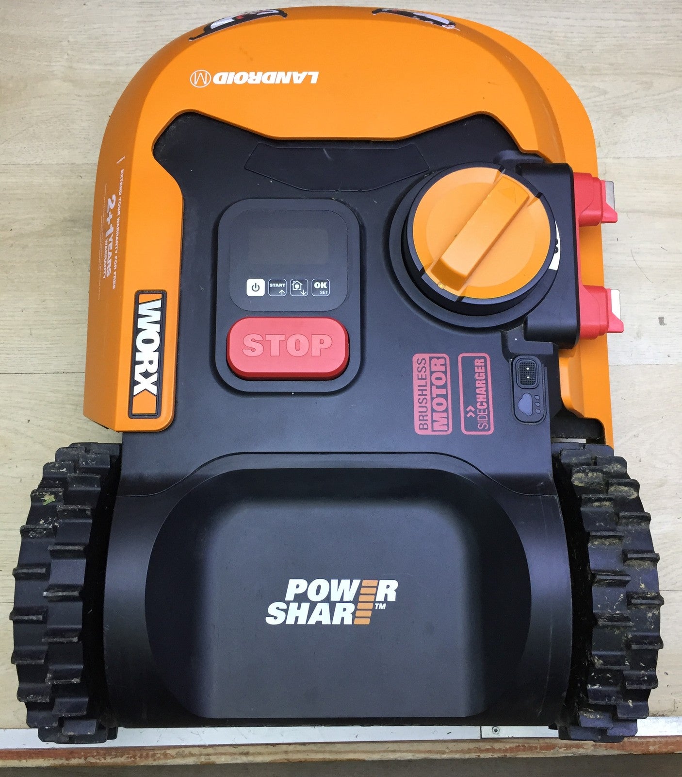Worx Landroid M WR141E Robotic Lawnmower Cordless Lawnmower up to 500 sqm M500, I33261
