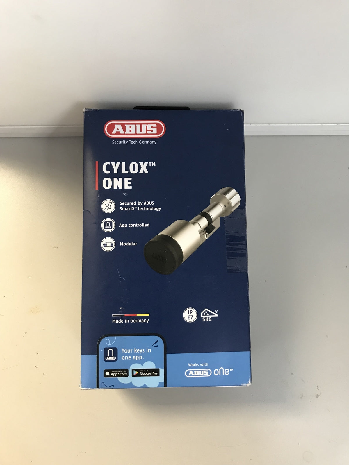 ABUS Smart Door Cylinder CYLOX One, keyless opening, I32288