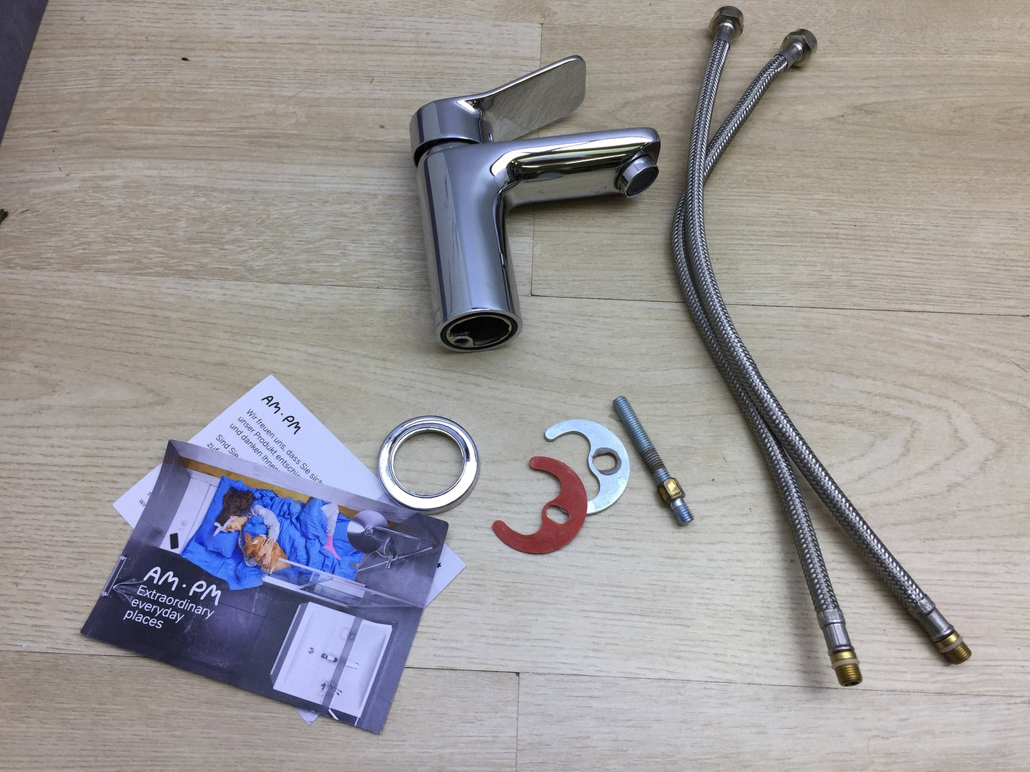 AM.PM X-Joy Waschtischarmatur mit Einhebelmischer FXA82100, Wasserhahn, I19003