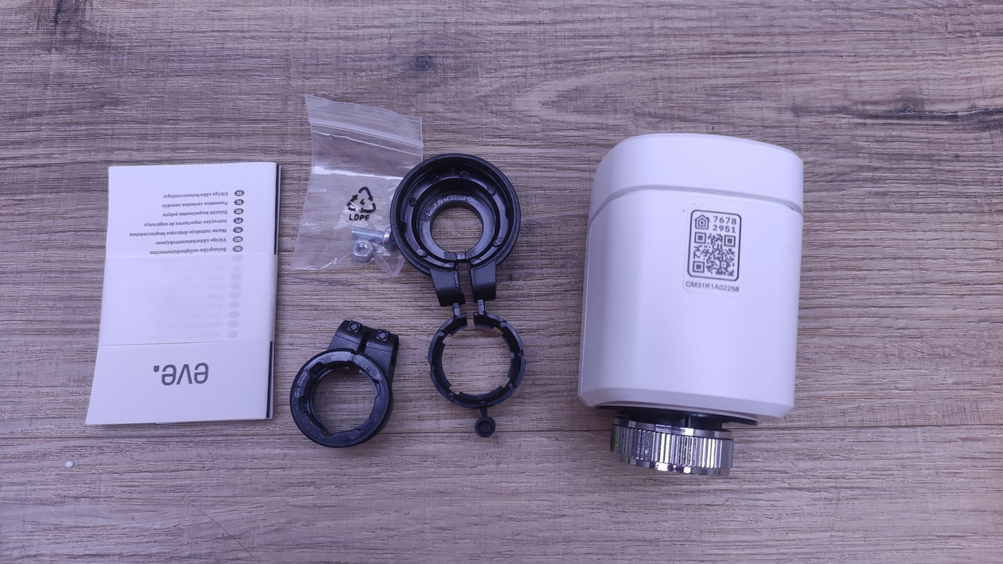 Eve Thermo Smartes Heizkörperthermostat mit LED-Display, I34389