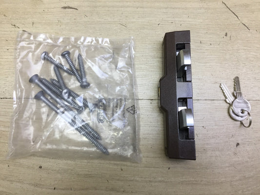 ABUS Dachfenster-Zusatzschloss DF88, 11900, Braun, Dachfenstersicherung, I33105