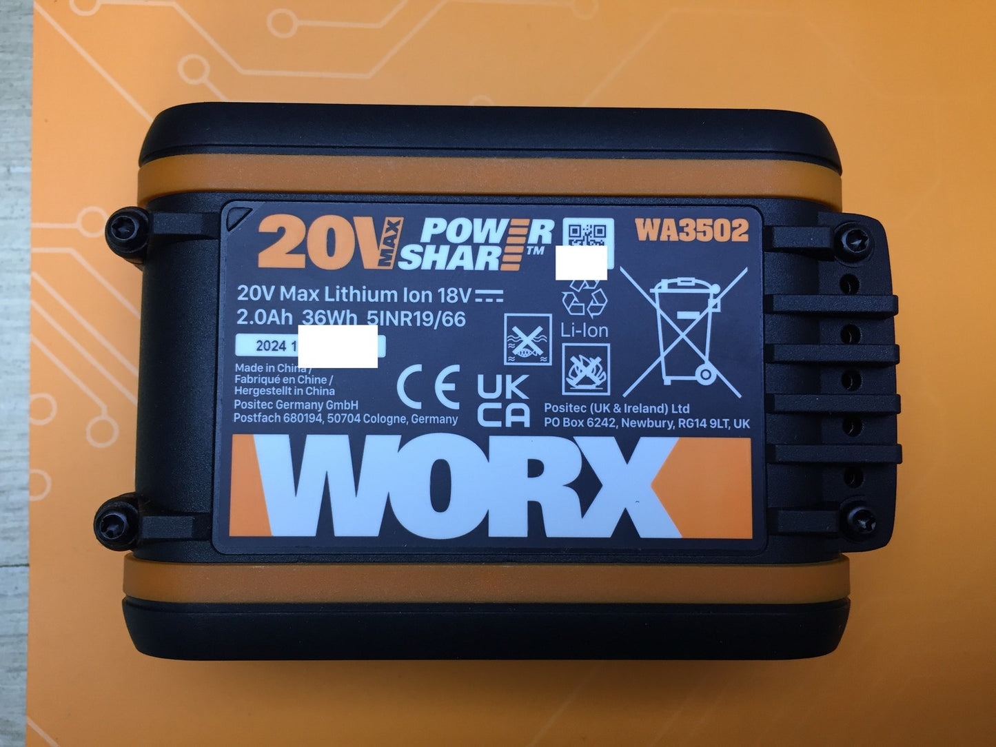 WORX Landroid Vision M550 Mähroboter WR205E für Gärten bis 550m², I33493