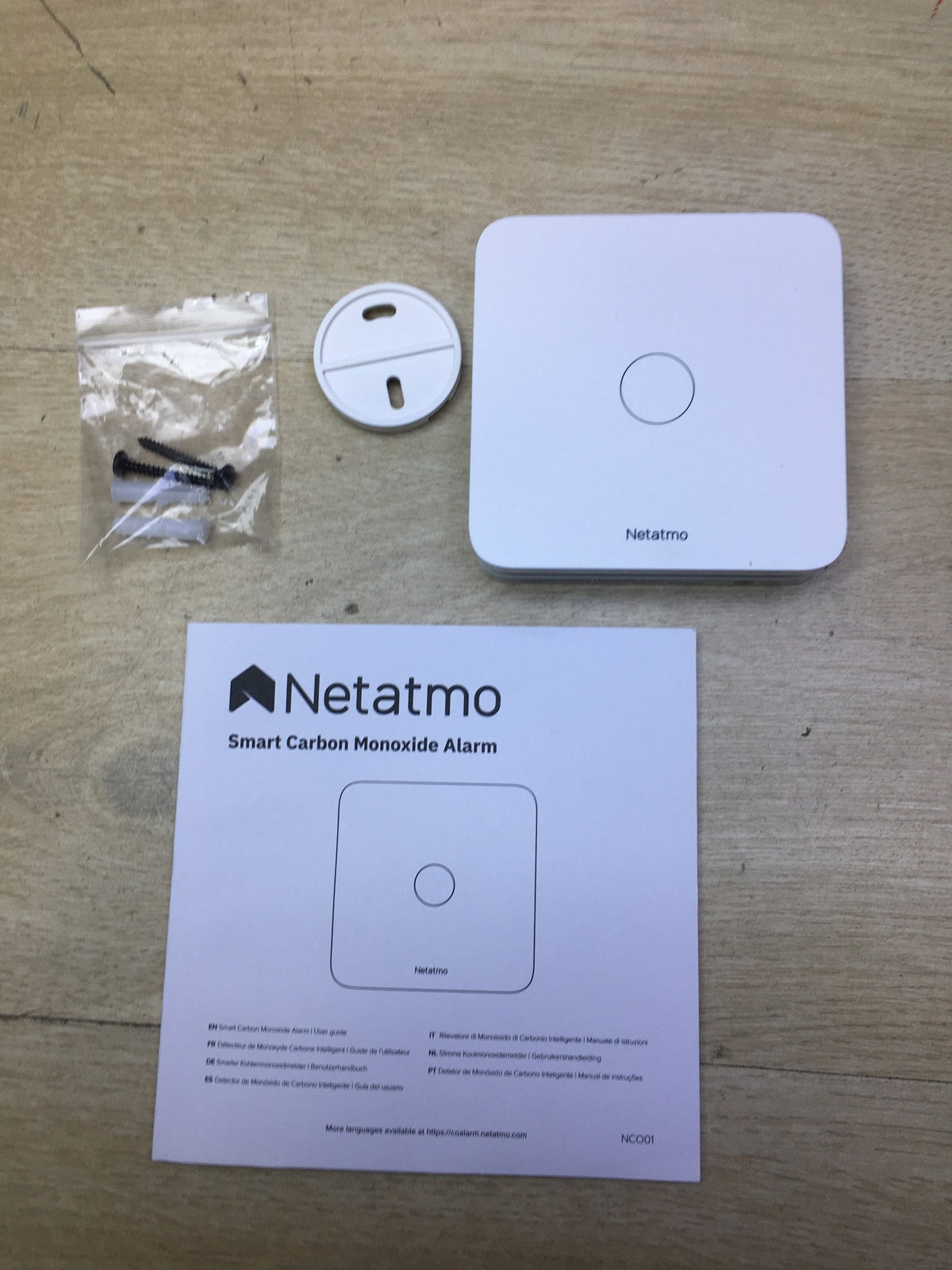 Netatmo NCO-FR carbon monoxide detector, I31534