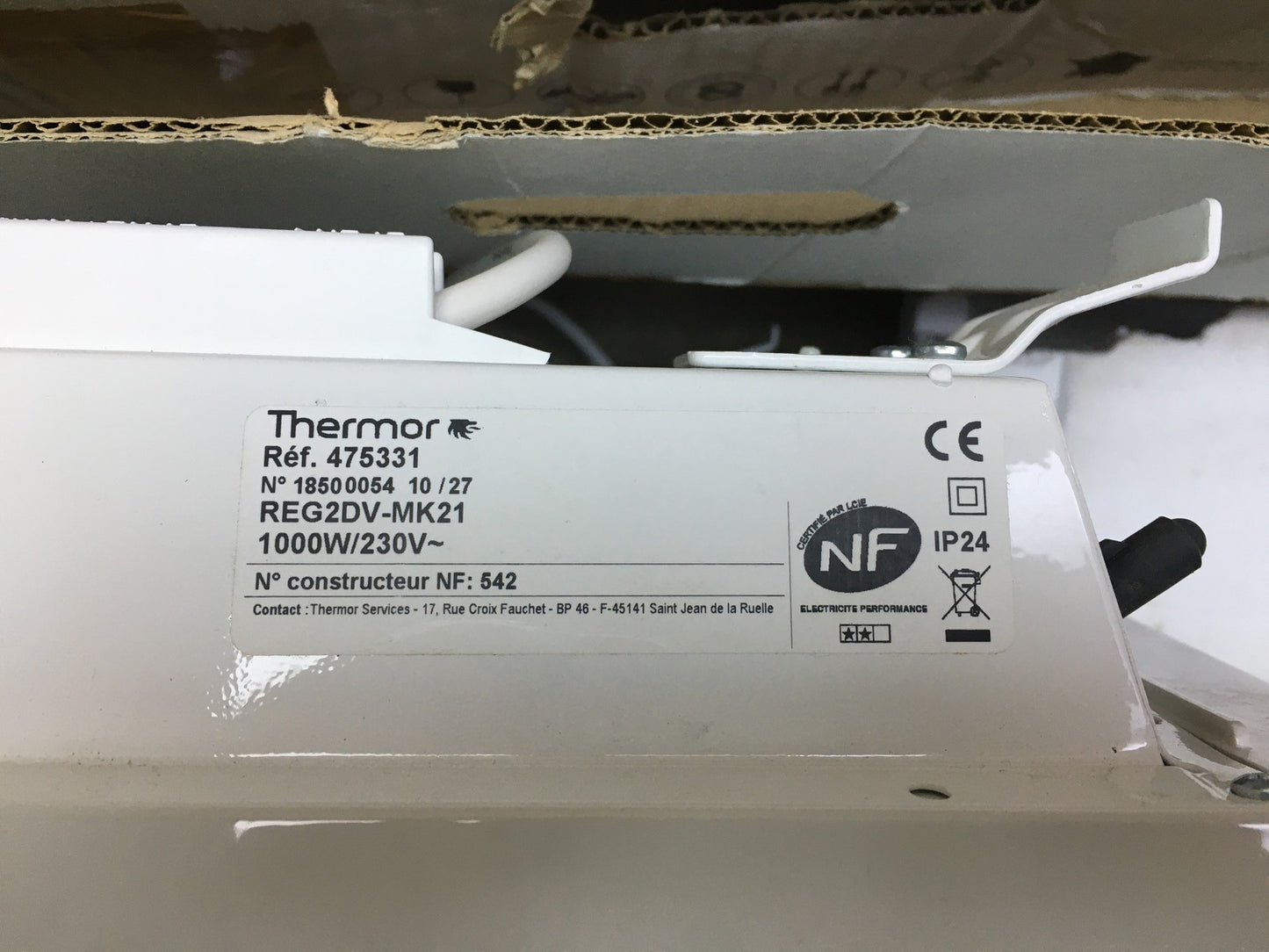 Thermor 475331 Radiator 1000W vertiral, I34409