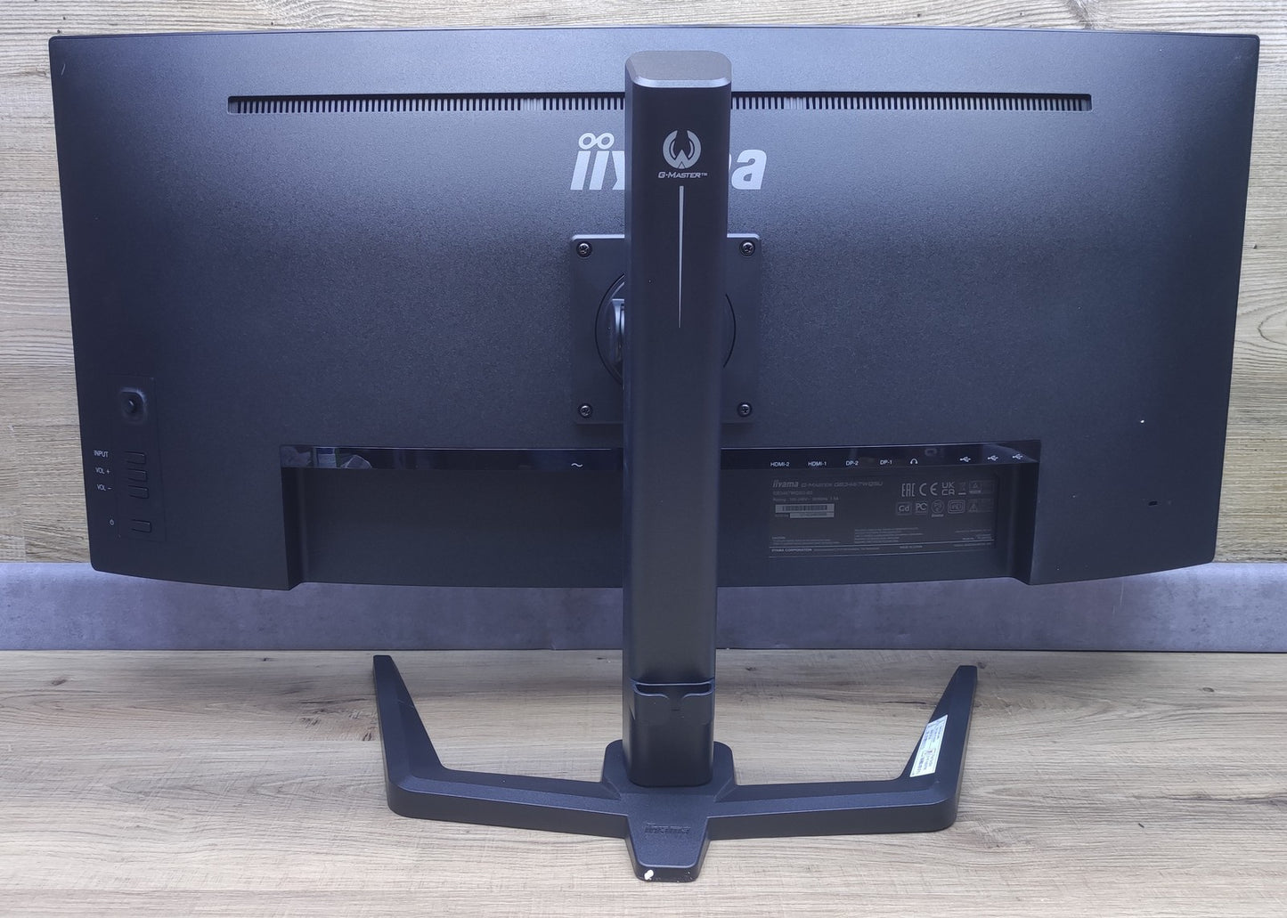 iiyama G-Master GB3467WQSU-B5 Red Eagle Gaming Monitor 34" 3440x1440 165Hz 0.4ms