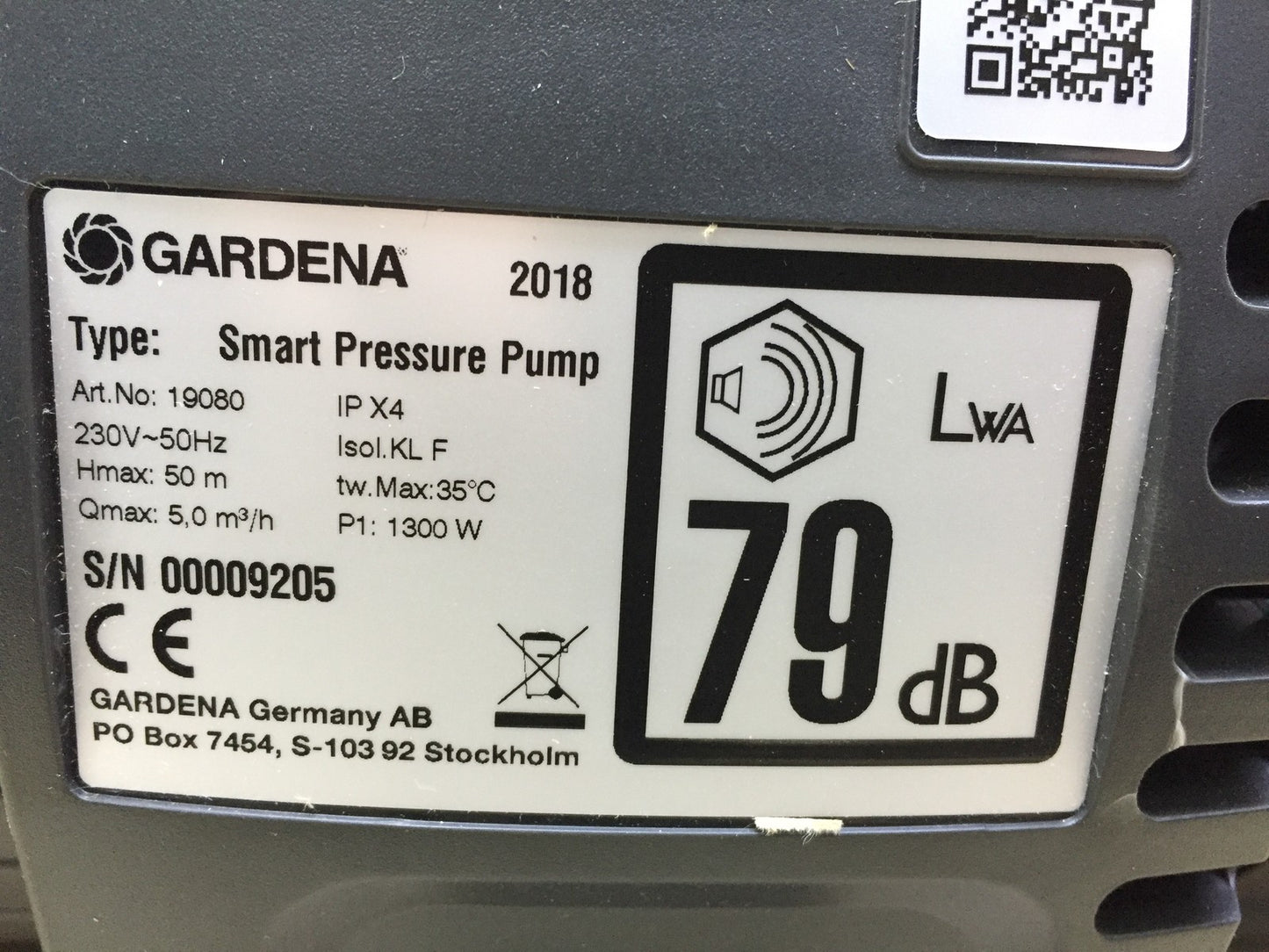 Gardena smart Pressure Pump Set Hauswasserautomat, I34256