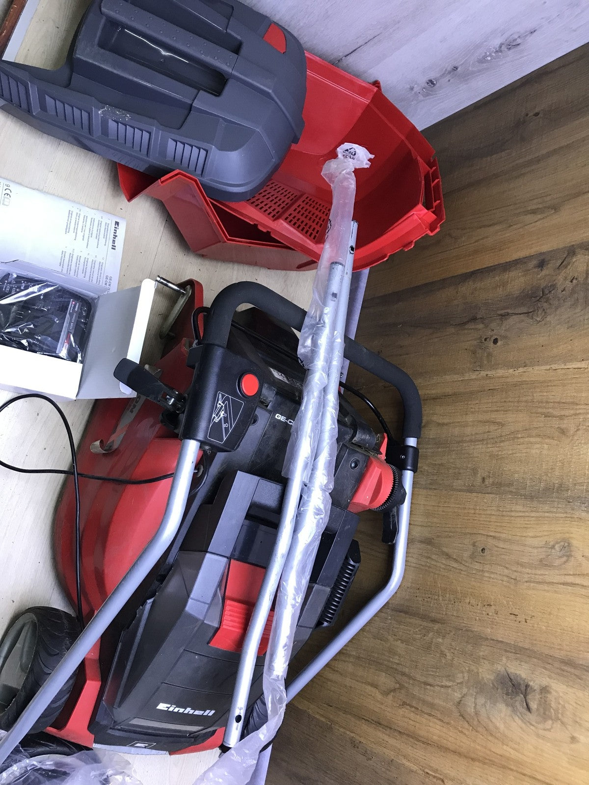 Einhell GE-CM 36 Li Kit Cordless Lawn Mower 2 Batteries 3.0Ah, I28540