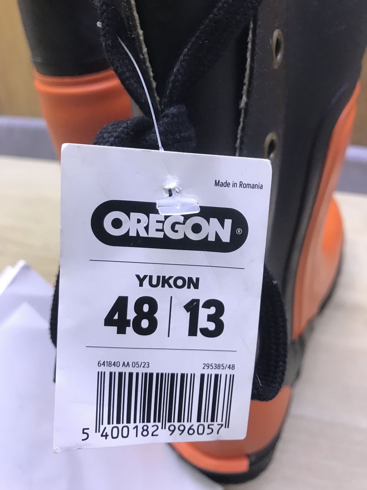Oregon Yukon safety boots made of rubber, protective boots size 48, I31796