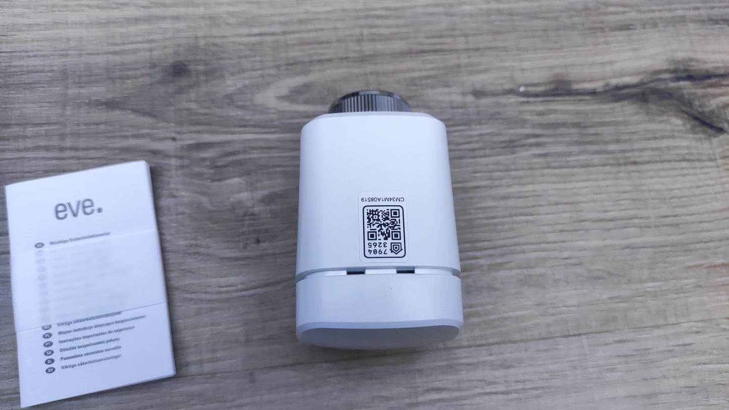 Eve Thermo Smartes Heizkörperthermostat mit LED-Display, I30841