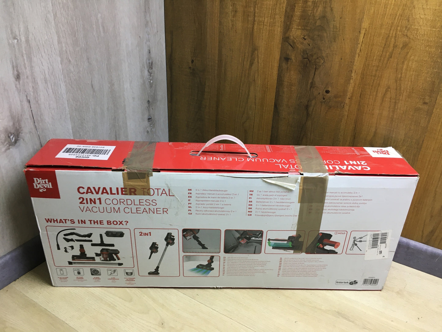 Dirt Devil Cavalier Total DD698-5 Cordless Handheld Vacuum Cleaner, I31342