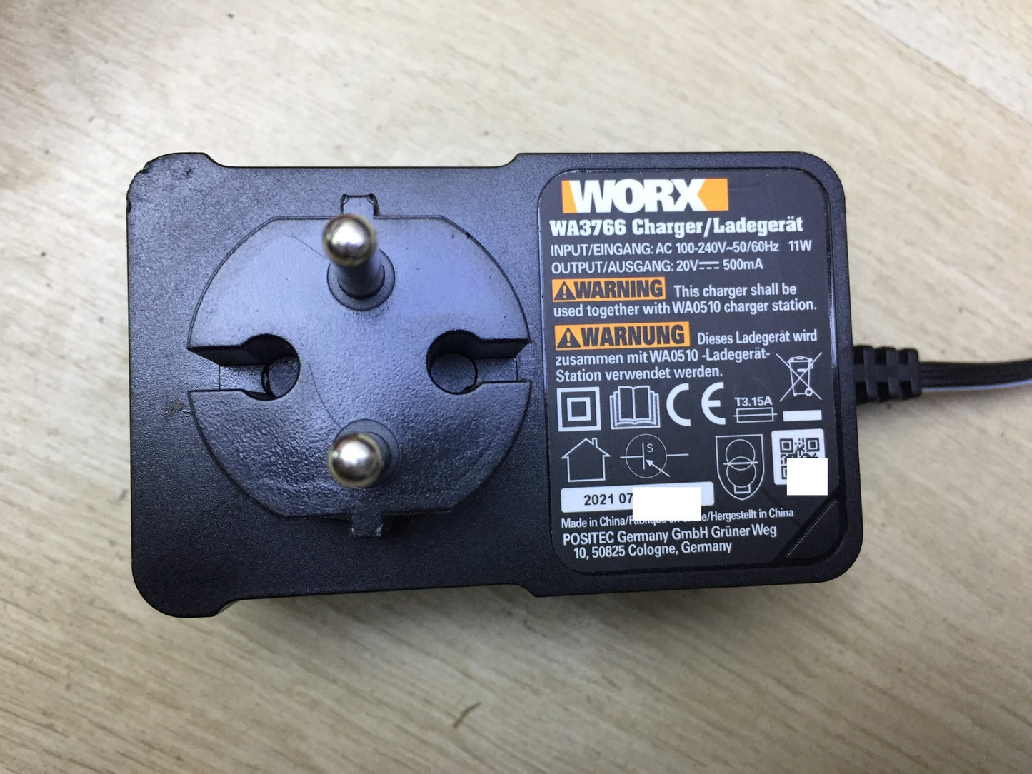 Worx Landroid M WR141E Robotic Lawnmower Cordless Lawnmower up to 500 sqm M500, I33261