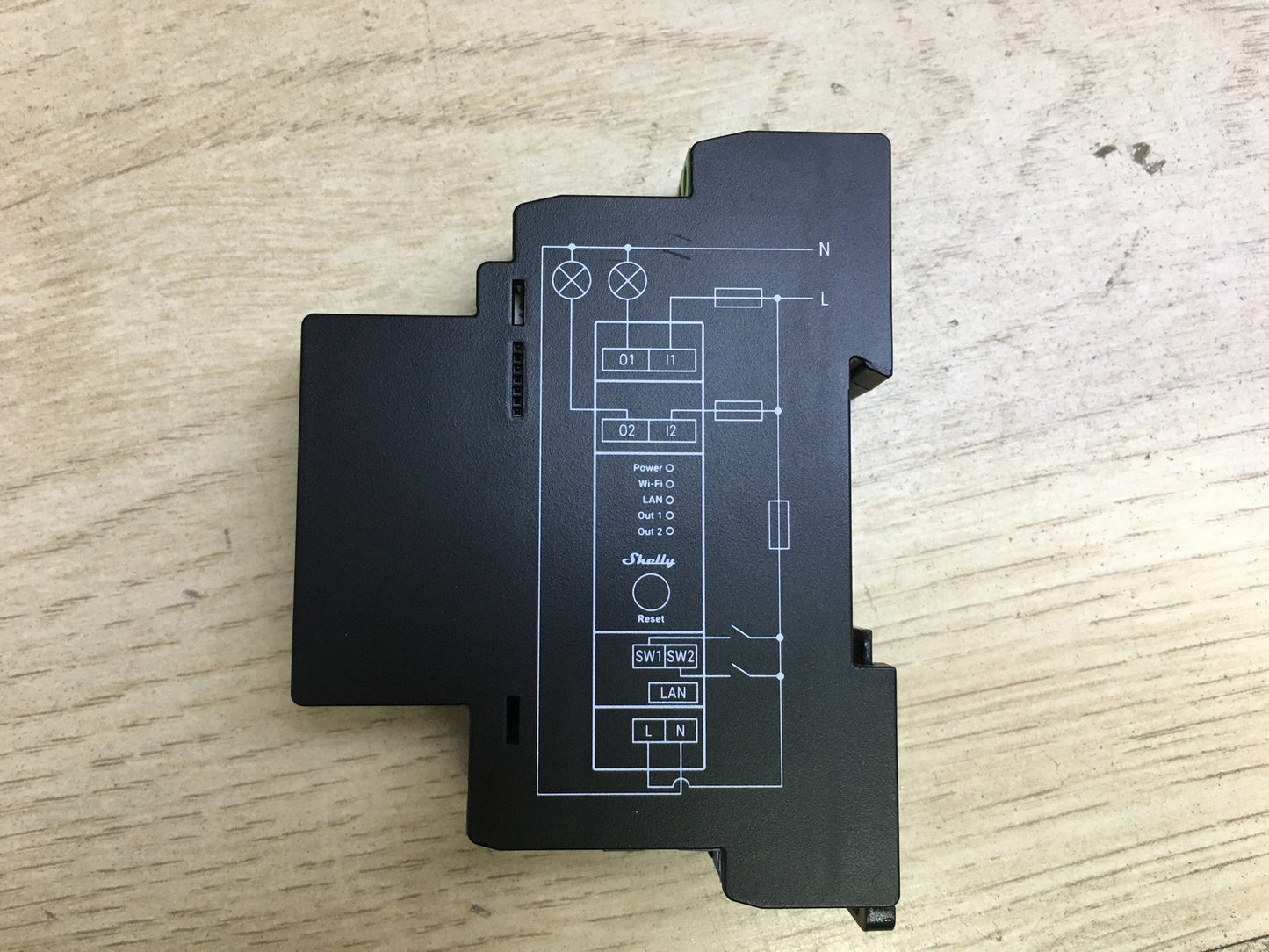 Shelly Pro 2PM WiFi, LAN & Bluetooth 2 Channel Smart Relay Switch, I33372