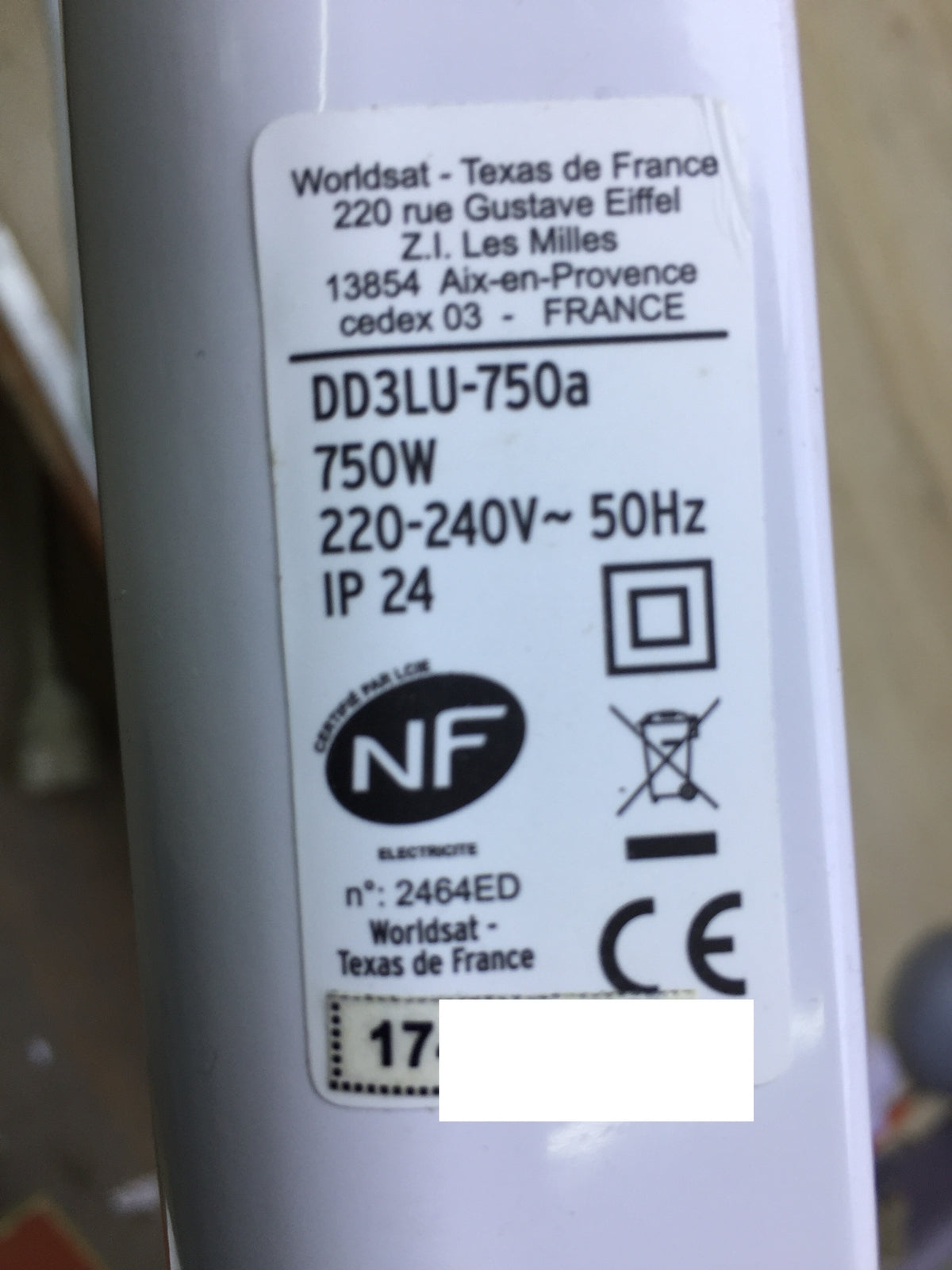 CARRERA 750W Trockenhandtuchhalter DD3LU-750a, I31544