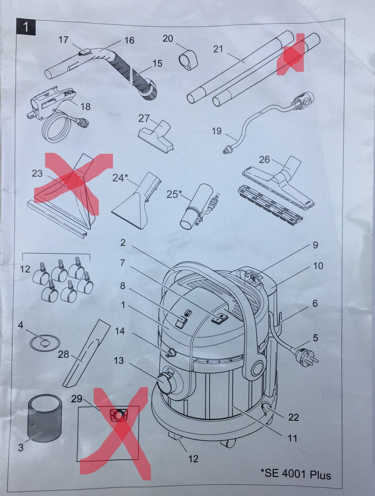 Kärcher 1.081-133.0 Wet and Dry Vacuum Cleaner SE 4001, I33254