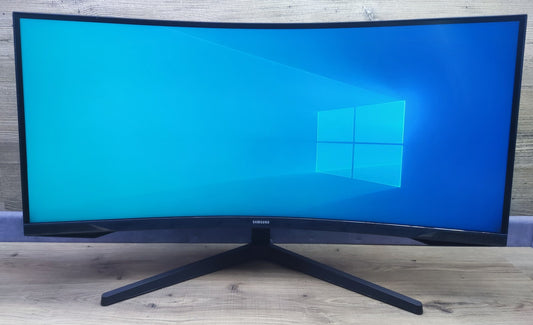 Samsung Odyssey C34G55TWWP Monitor 34" Ultra WQHD 3440x1440 HDR FreeSync 165Hz