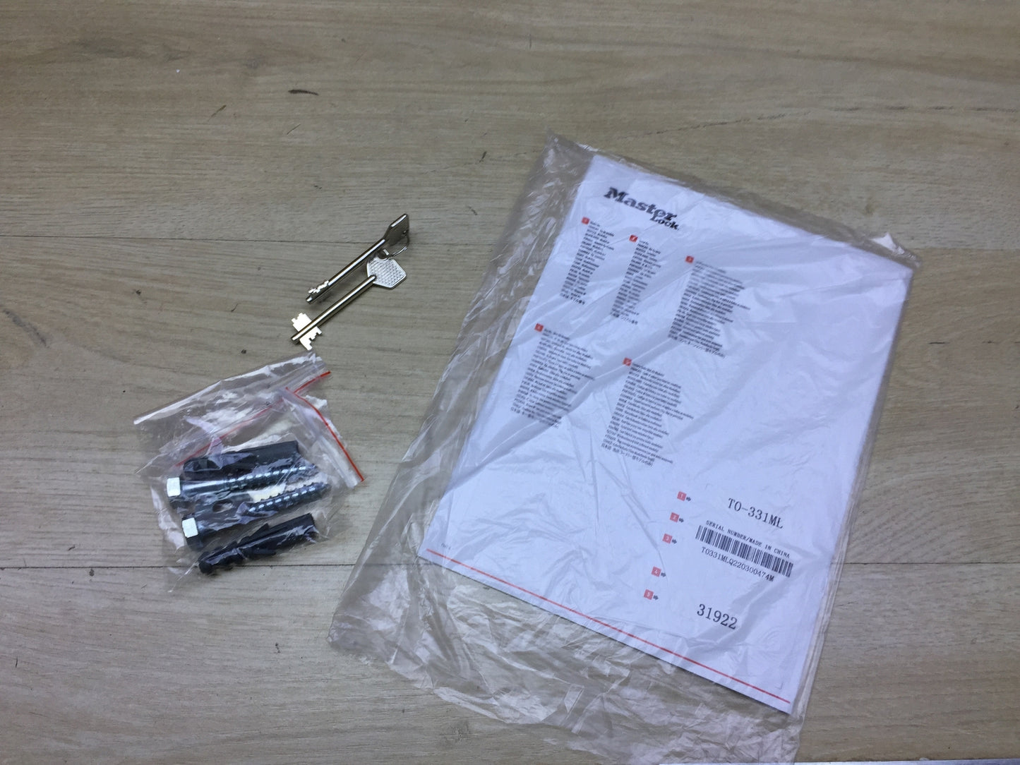 Master Lock T0-331ML High Security Safe 169L, I27583