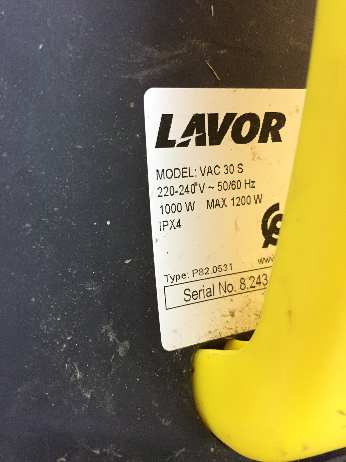 LAVOR wet and dry vacuum cleaner VAC 30 S, 30 L, I30574