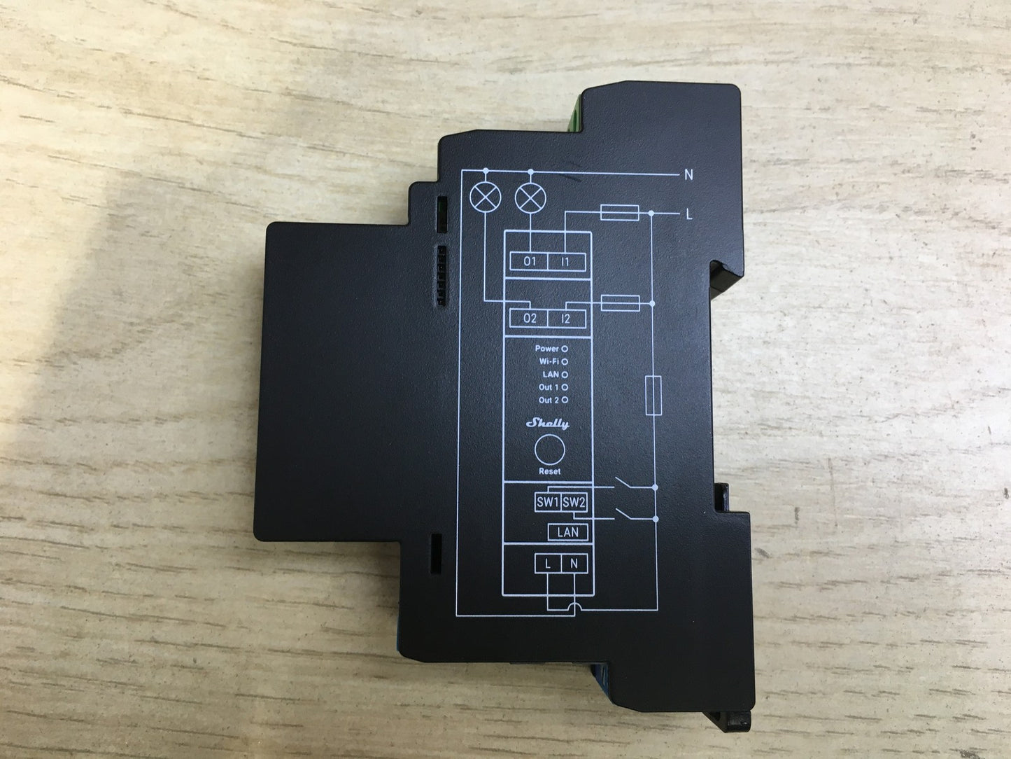 Shelly Pro 2PM WiFi, LAN & Bluetooth 2 Channel Smart Relay Switch, I33372