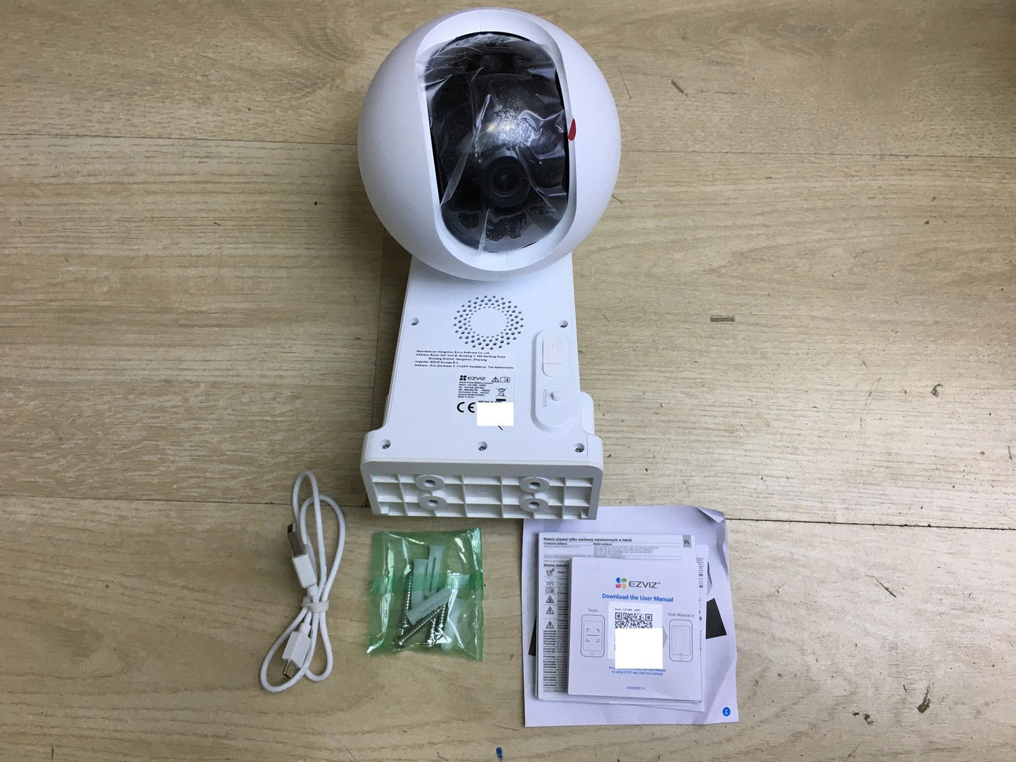 EZVIZ CS-CB8 2K kabellose WLAN Außenkamera, weiß, I33666