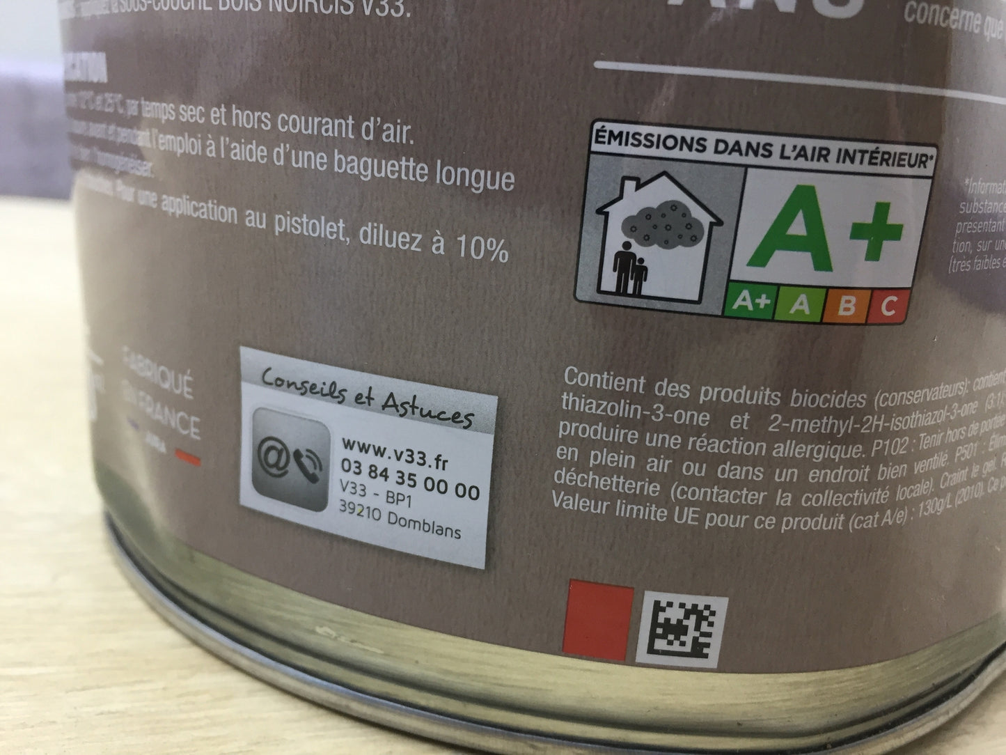 6,95€/L V33 113466 Lasur, langlebiger Schutz 8 Jahre, Goldene Eiche, 5 L, I16888