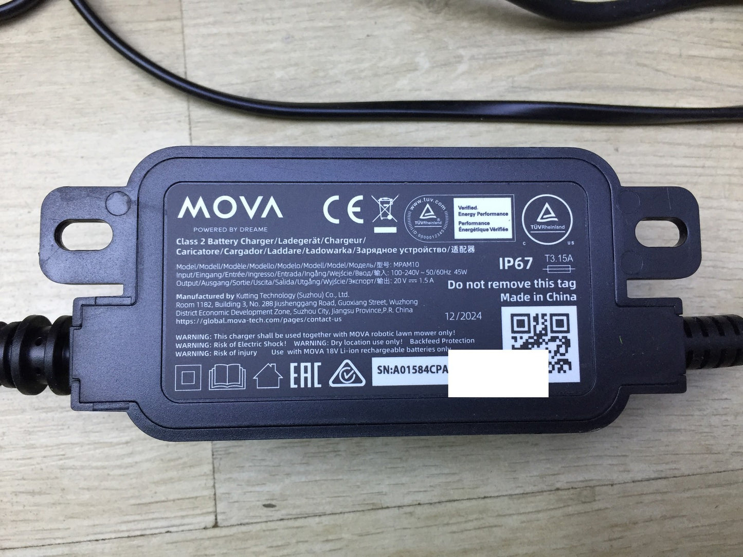 Dreame Mova 600 robotic lawnmower MLLM1110, for lawns up to 600 m², I33430