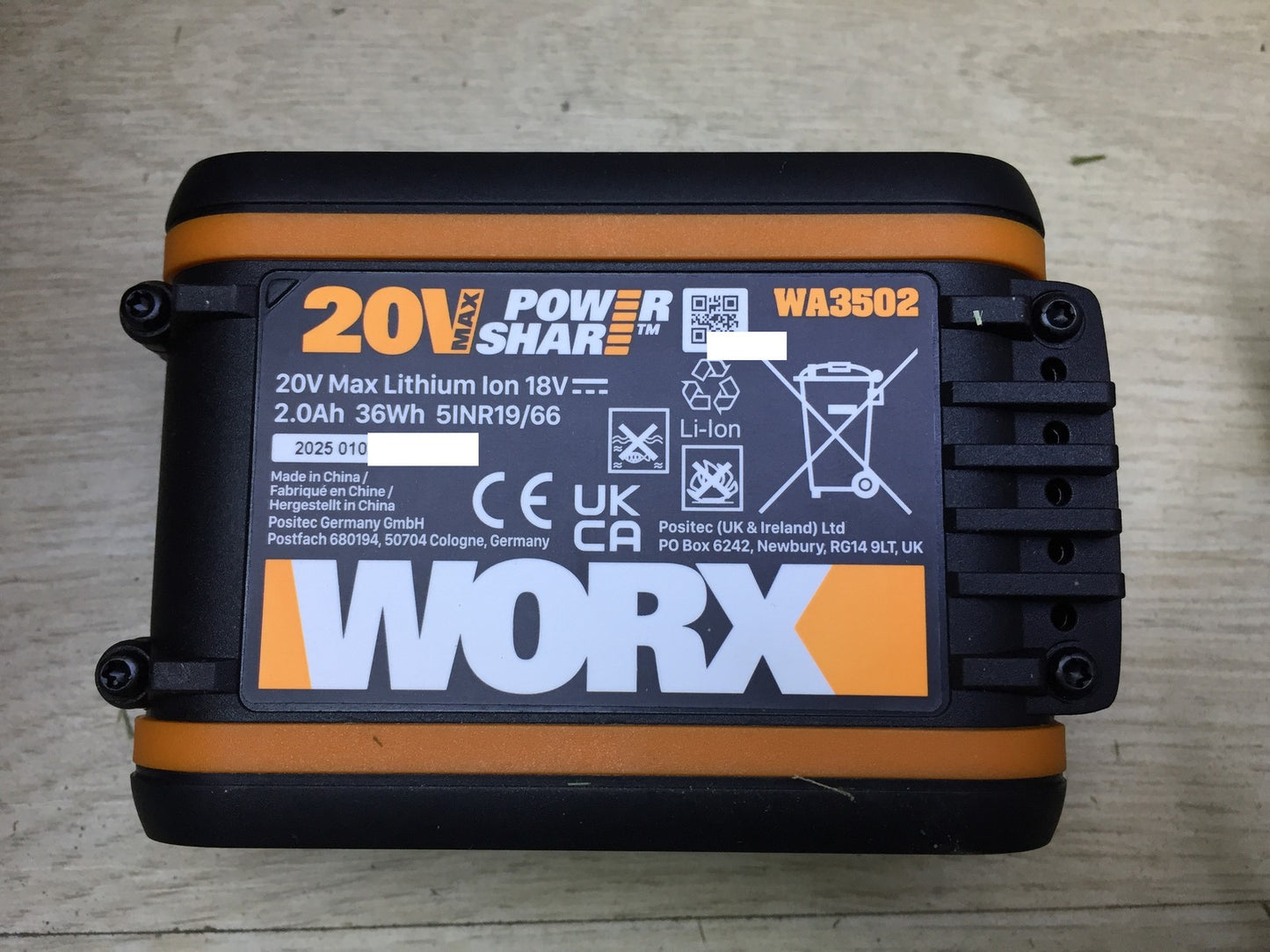 WORX Landroid Vision S250 Mähroboter WR202E, für Gärten bis 250m², I33573