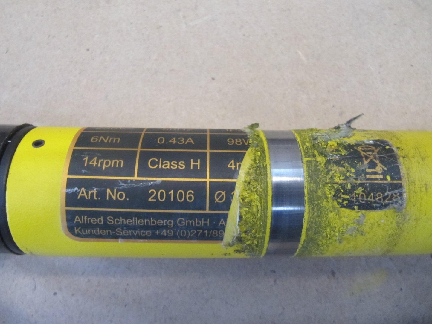 Schellenberg 20106 Rohrmotor Mini Standard 6 Nm, I08093