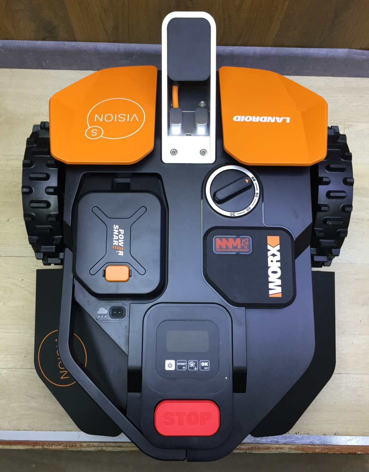 WORX Landroid Vision S250 Mähroboter WR202E für Gärten bis 250m² kabellos WLAN