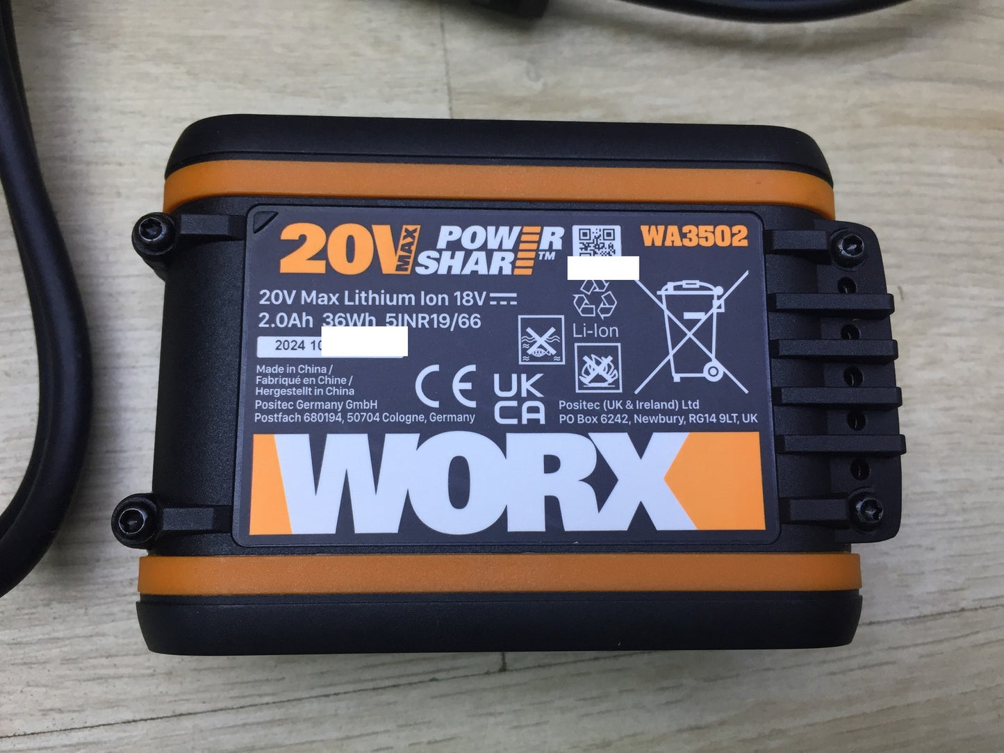 WORX Landroid Vision S250 Mähroboter WR202E, für Gärten bis 250m², I33633