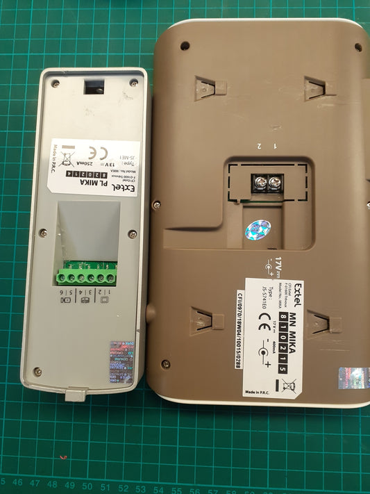 Extel 720215 Mika Videosprechanlage Farbdisplay Monitor 7 Zoll 18 cm, I03843