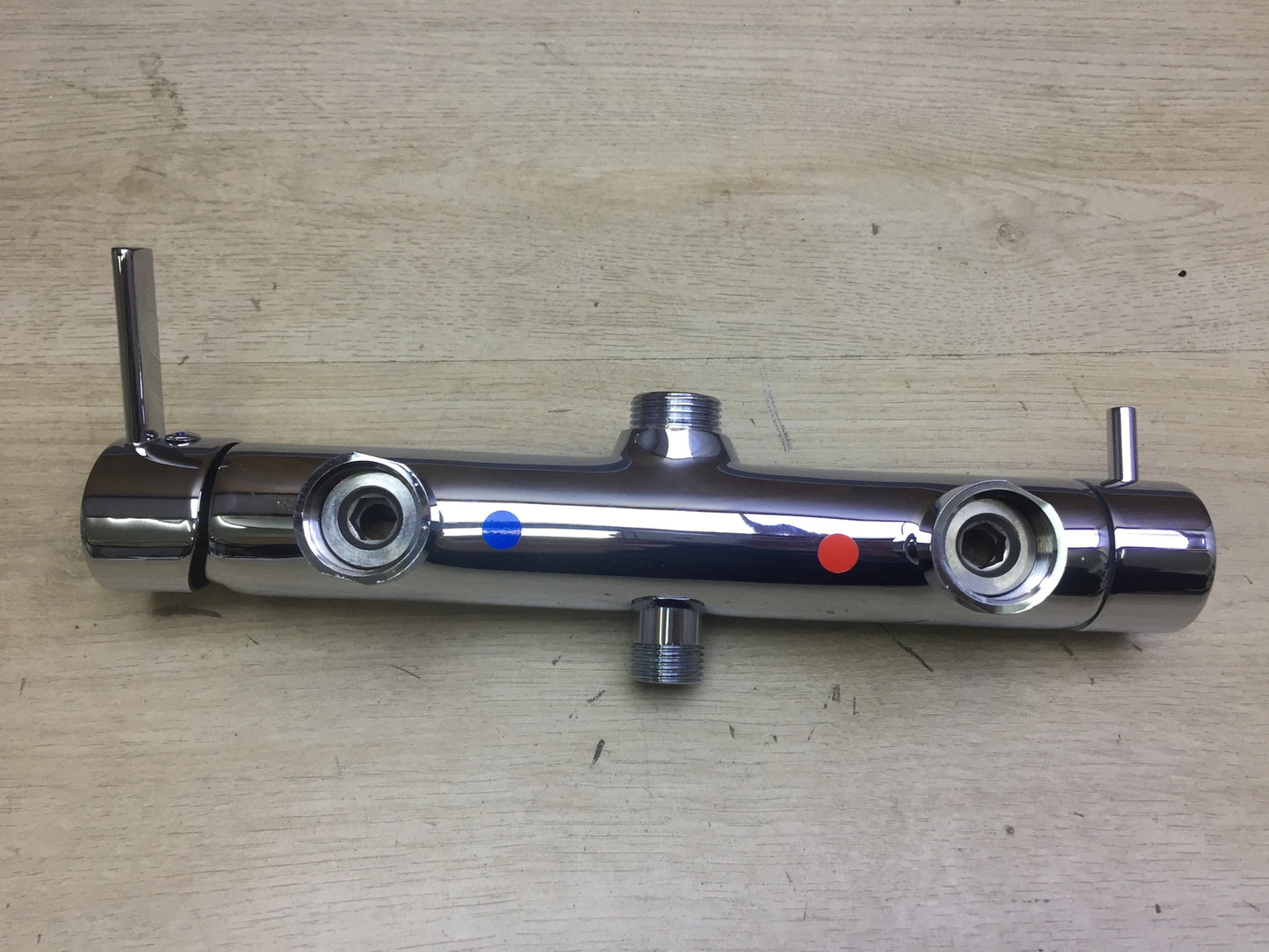 Wirquin 60721400 shower mixer shower thermostat mixer tap chrome, I32129