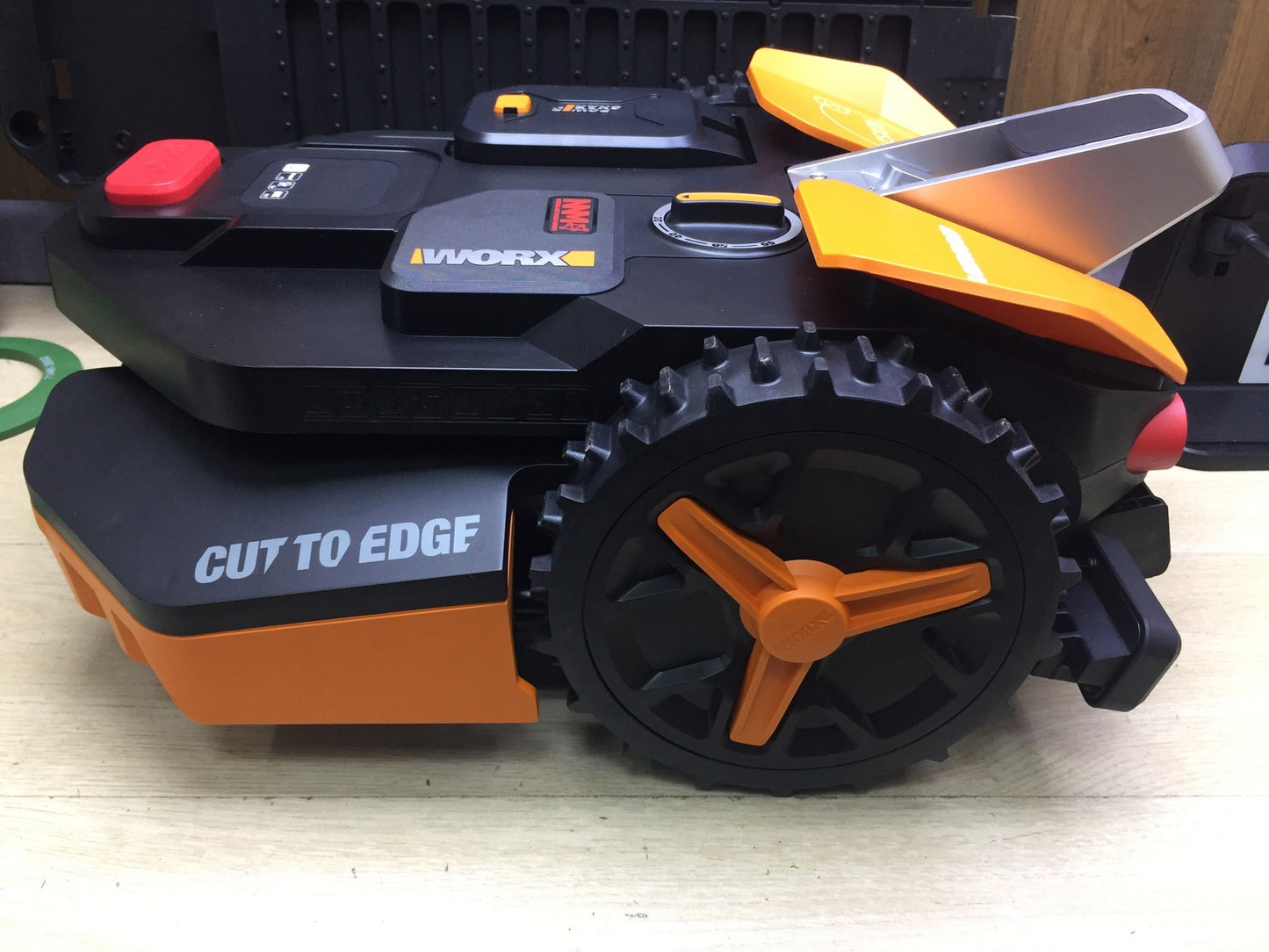 WORX Landroid Vision S250 Mähroboter WR202E, für Gärten bis 250m², I33633