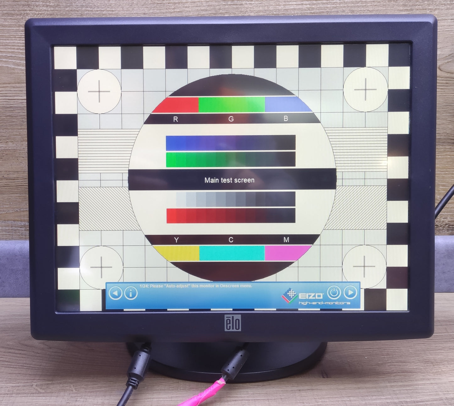 Elo 1515L Touch Monitor 15" XGA 1024x768 resistive VGA USB serial (E344320)