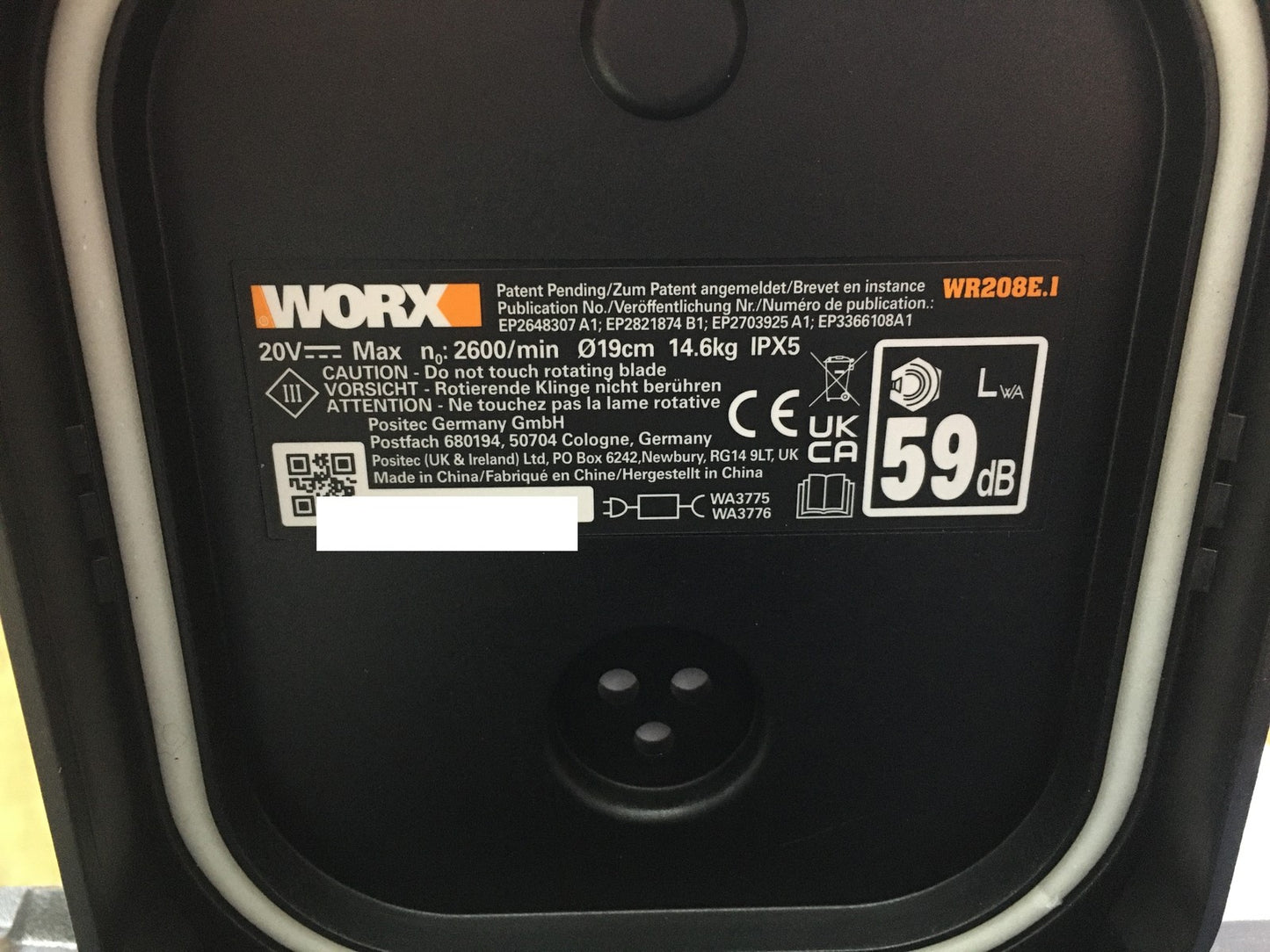 WORX Landroid Vision M800 Mähroboter ohne Begrenzungskabel WR208E.1, I34438