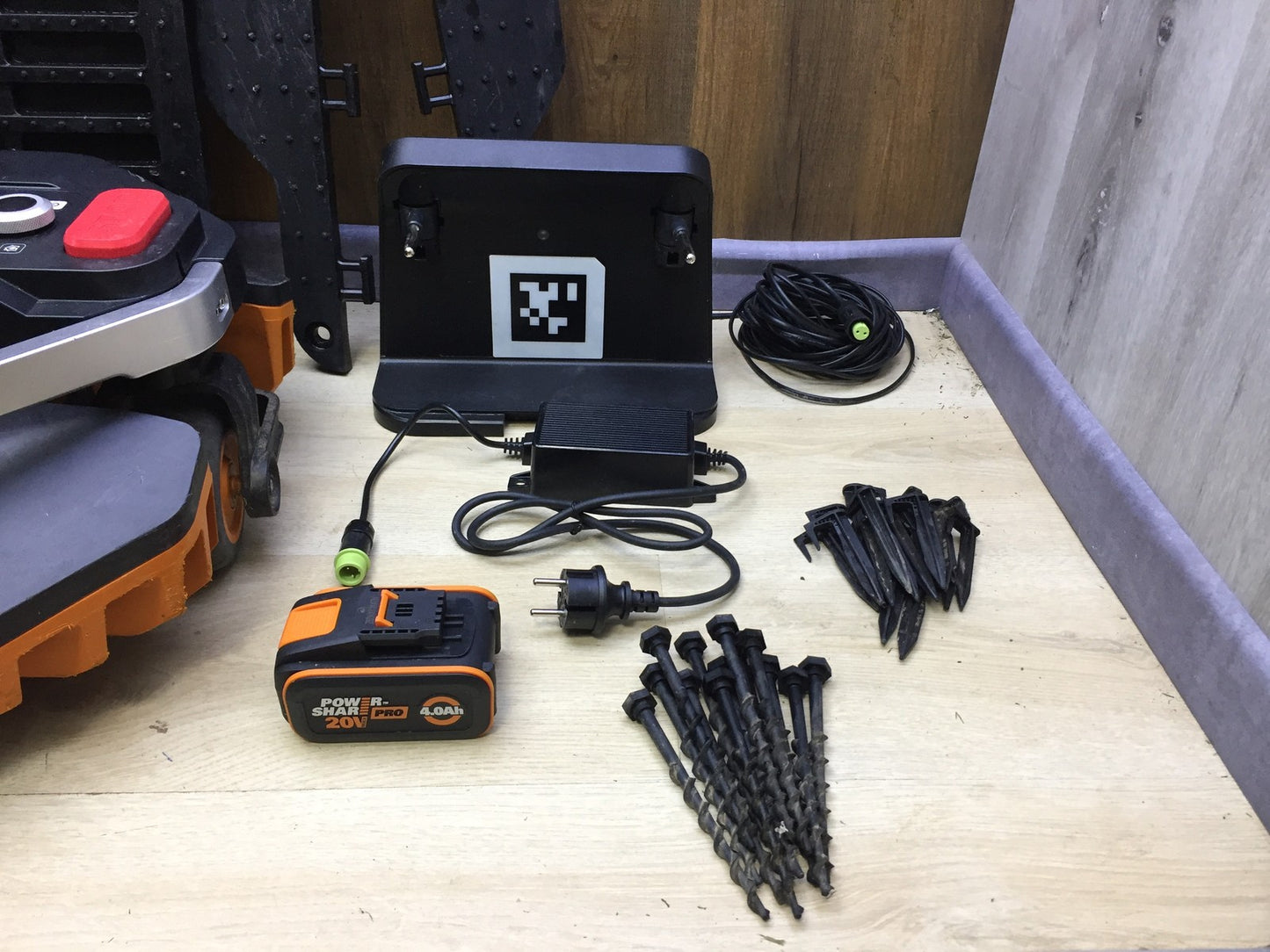 WORX Landroid Vision L1300 Mähroboter WR213E.1 für Gärten bis 1300m² I33172
