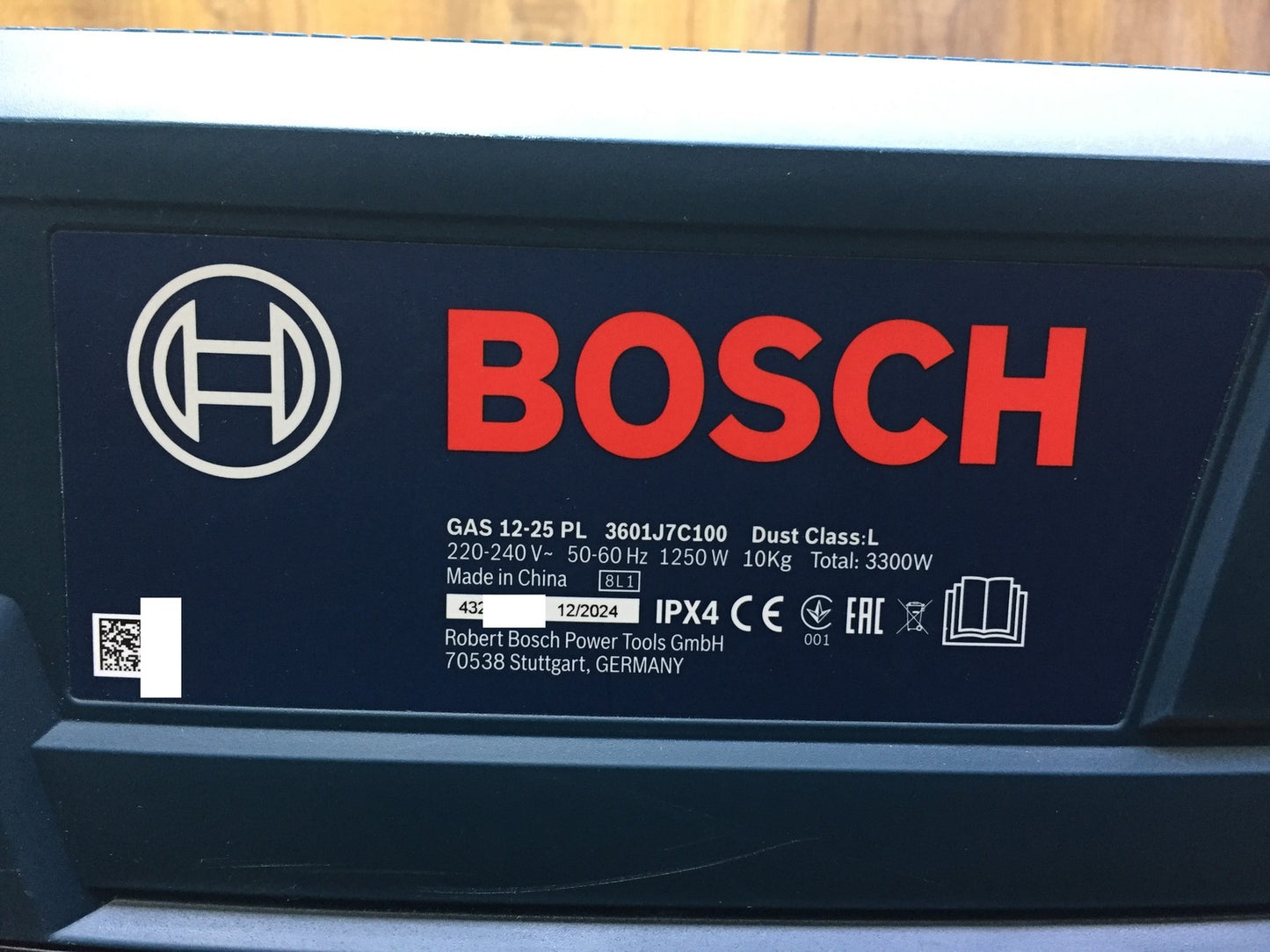 Bosch Professional Wet/Dry Vacuum Cleaner Gas 12-25 PL, I33521