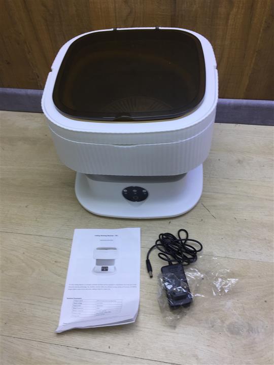 OMCCHK portable mini washing machine with spin dryer, 14L, 40W, I32042
