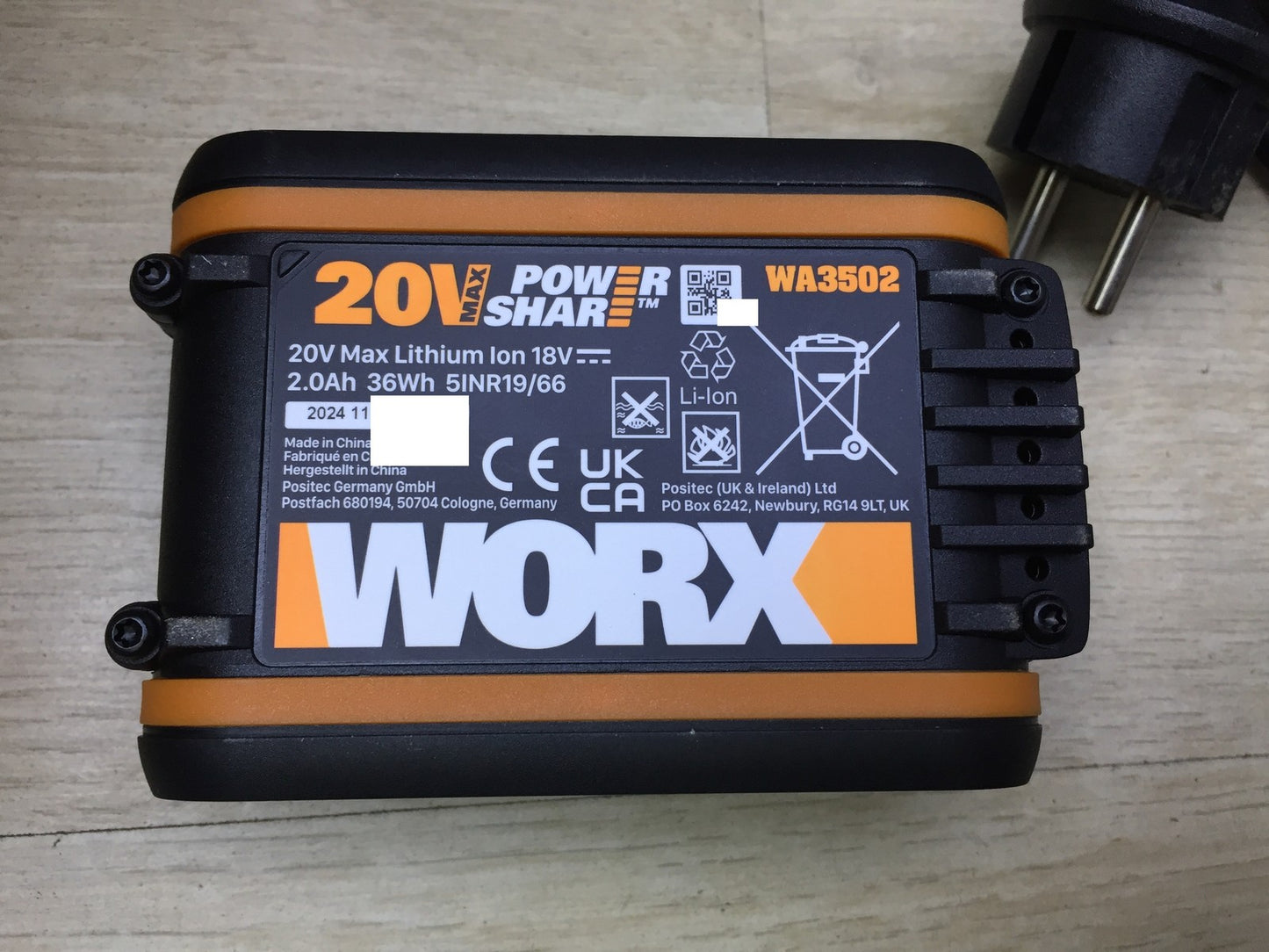 WORX Landroid Vision S250 Mähroboter WR202E, für Gärten bis 250m², I34148