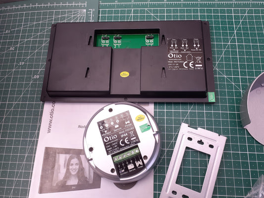 Otio VisiHome Video-Türsprechanlage mit internem 2-Draht-Speicher, I16952