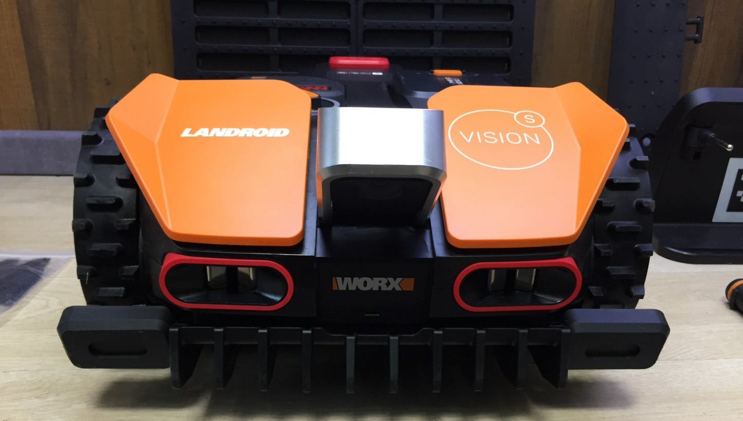 WORX Landroid Vision S250 Mähroboter WR202E für Gärten bis 250m² kabellos WLAN